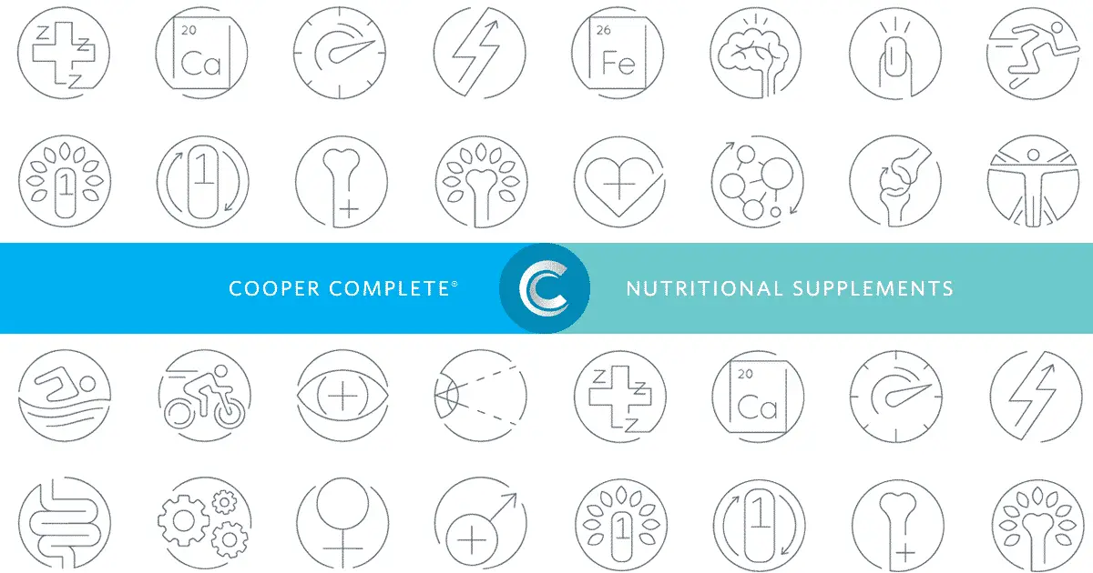Cooper Complete® vitamins and nutritional supplements provide the body with key nutrients, supported by research