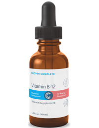 Picture of Cooper Complete Liquid Vitamin B12 Methylcobalamin Supplement Bottle