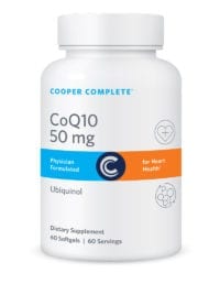 Cooper Complete CoQ10 50 mg Ubiquinol Bottle