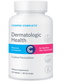 Picture of Cooper Complete Hair Skin and Nails Supplement Dermatologic Health Bottle