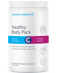 Cooper Complete Healthy Body Pack Supplement Canister