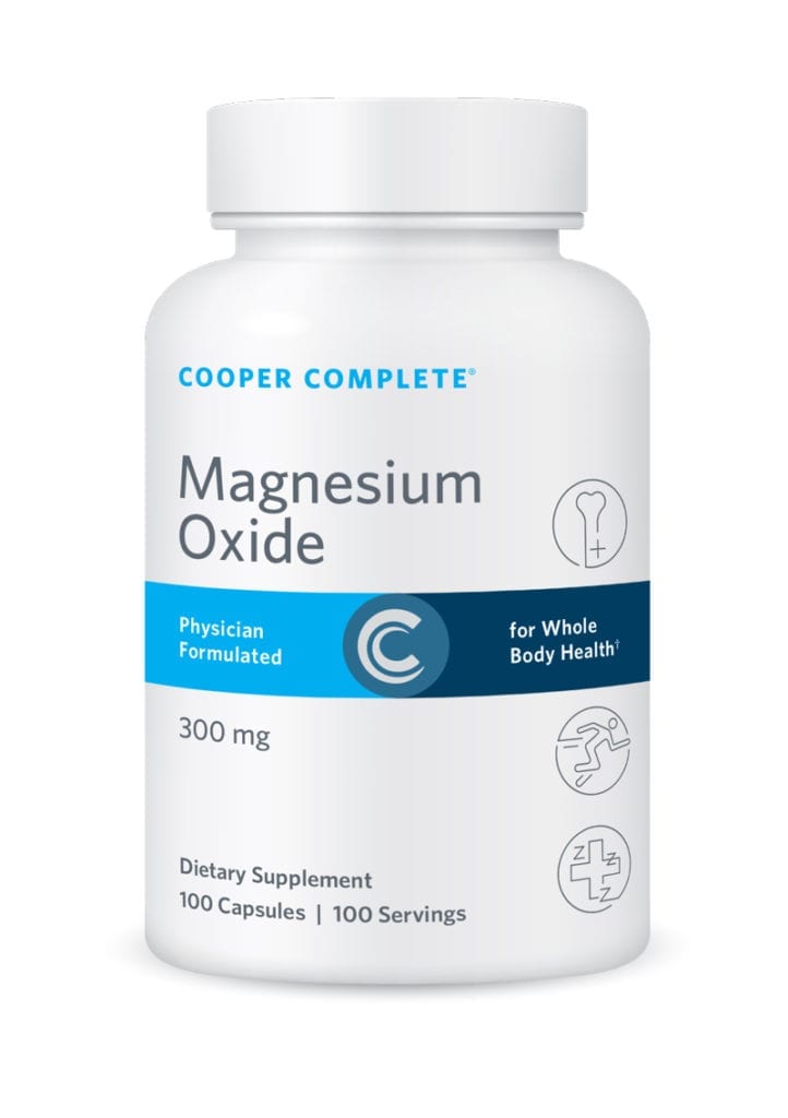 Cooper Complete Magnesium Oxide Supplement Bottle