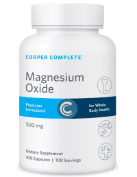 Cooper Complete Magnesium Oxide Supplement Bottle