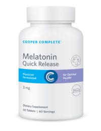 Cooper Complete Melatonin Quick Release Bottle