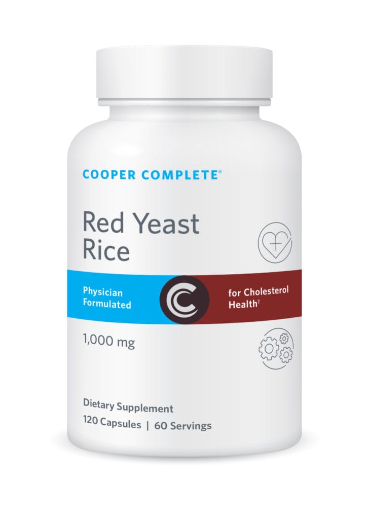 Cooper Complete Red Yeast Rice Supplement Bottle