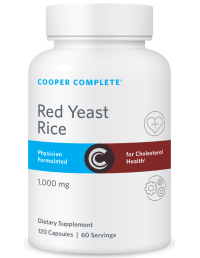 Cooper Complete Red Yeast Rice Supplement Bottle