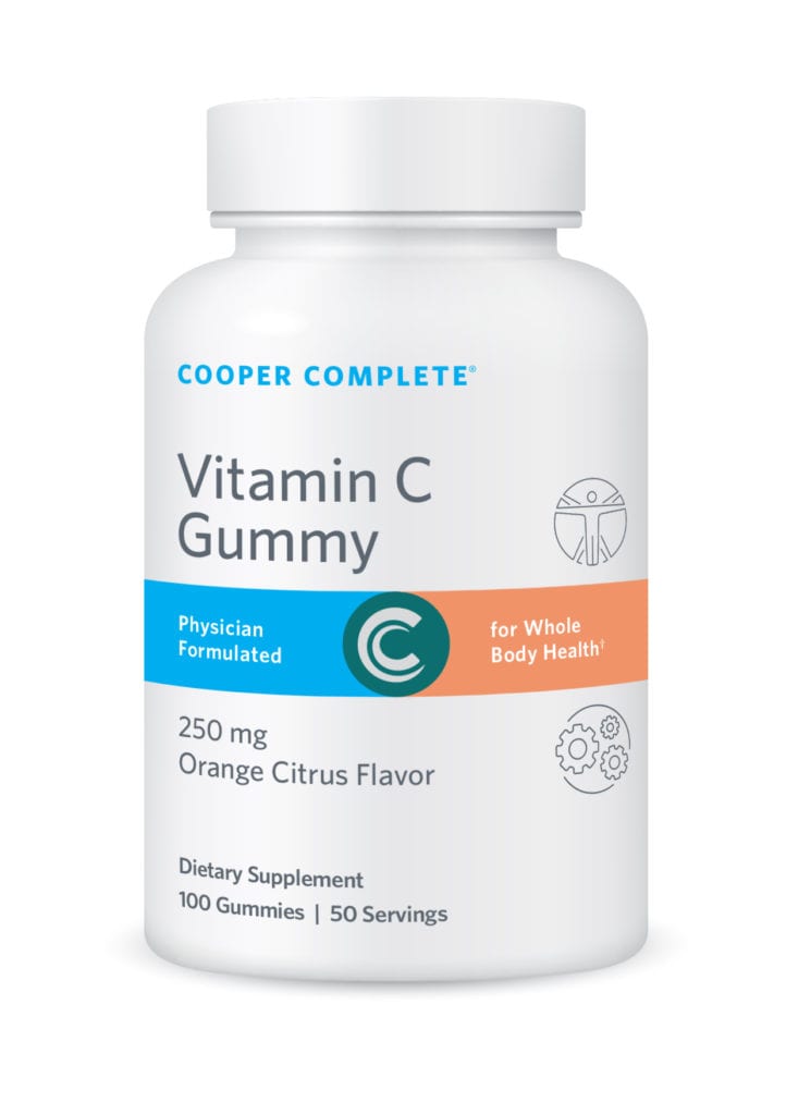 Cooper Complete Vitamin C Gummy Supplement Bottle