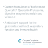 Product benefits graphic for Cooper Complete Quercetin Complex Supplement