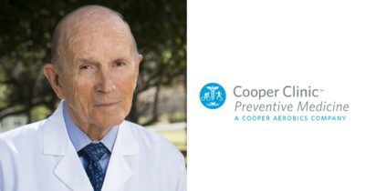 Photo of preventive medicine guru Dr. Kenneth Cooper of Cooper Clinic Dallas sharing tips to boost immune health