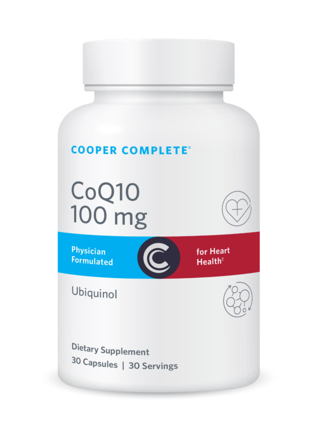 Cooper Complete Vitamin CoQ10 100 mg Supplement Bottle