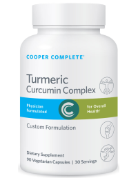 Cooper Complete Turmeric Curcumin Complex Supplement Bottle