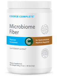 Cooper Complete Microbiome Fiber Prebiotic Soluble Fiber Supplement Bottle