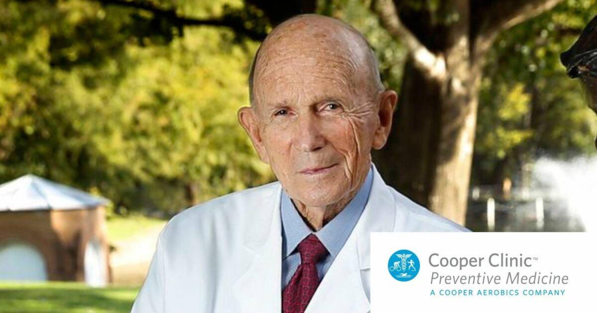 Photo of Cooper Clinic Founder Kenneth H. Cooper, MD, MPH.