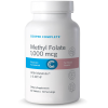 Photo of Cooper Complete Methy Folate 1000 mcg (1 mg) Supplement bottle.