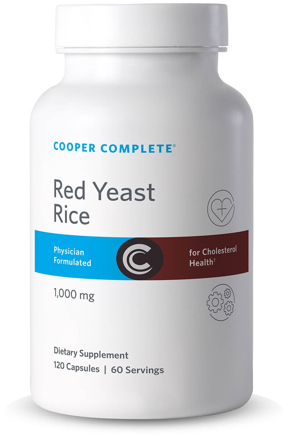 Photo of Cooper Complete Red Yeast Rice Supplement bottle