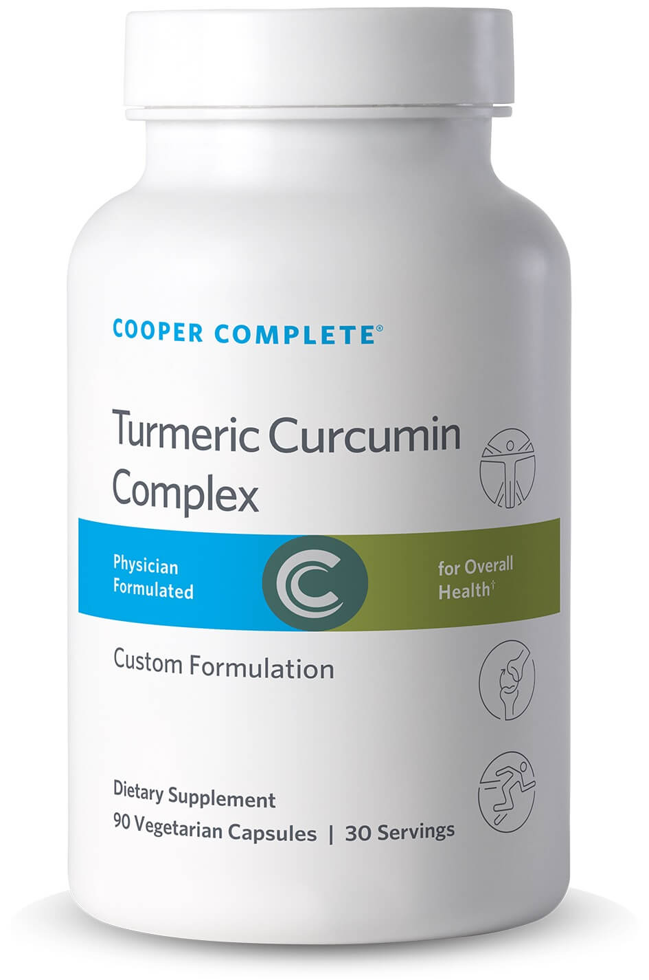 Photo of Cooper Complete Turmeric Curcumin Supplement bottle