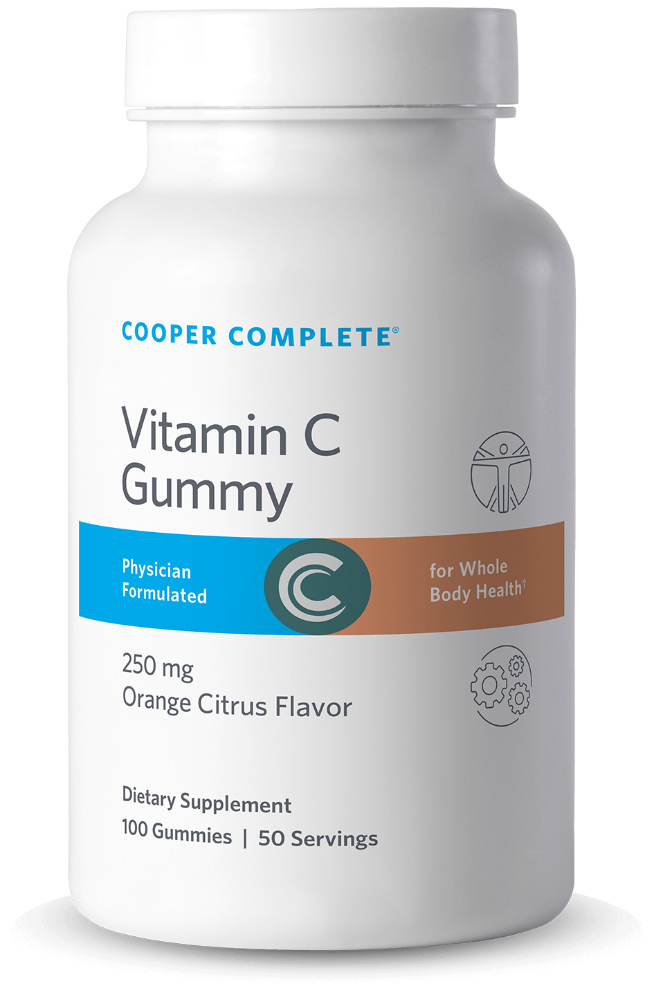 Photo of Cooper Complete Vitamin C Gummy Supplement bottle