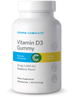 Photo of Cooper Complete Vitamin D3 Gummy 25 mcg (1000 IU) Supplement bottle
