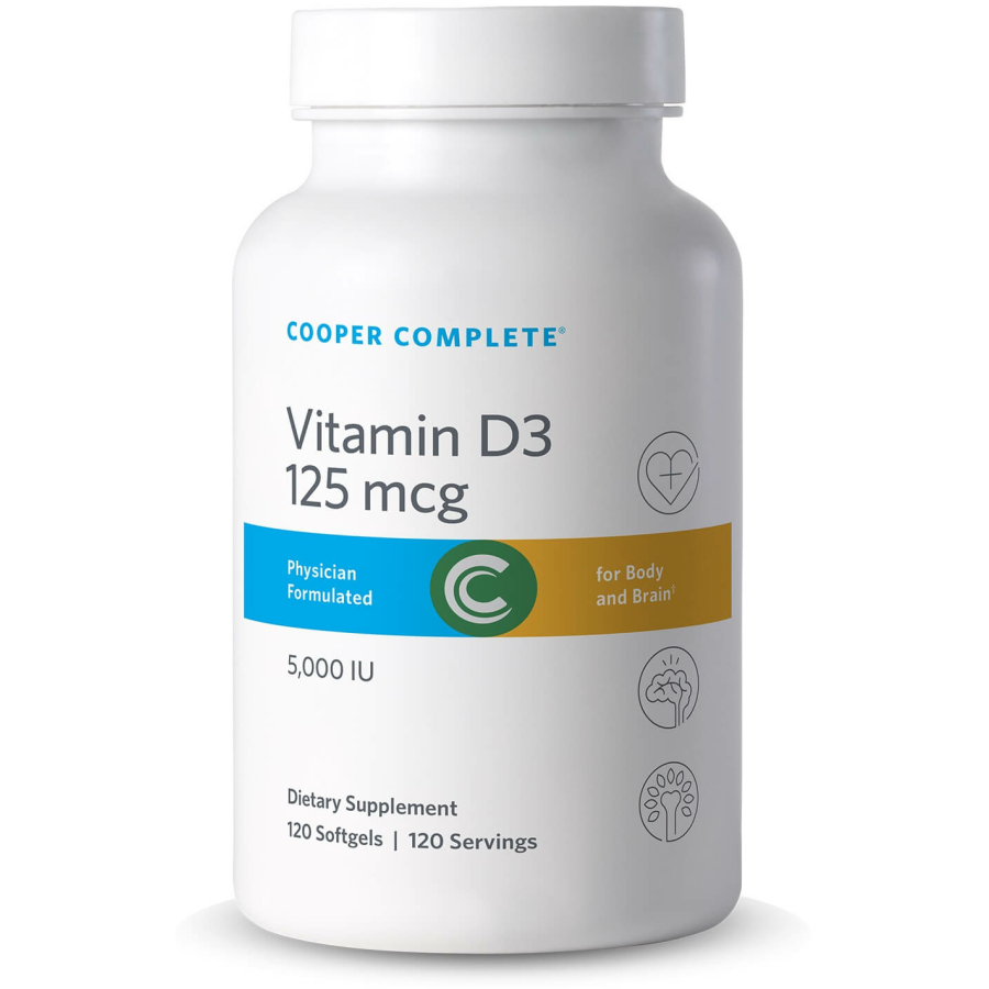 Buy Vitamin D3 125 mcg (5000 IU) Supplement | Cooper Complete