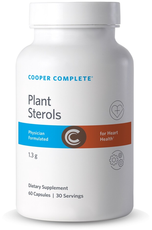 Photo of Cooper Complete Plant Sterols Supplement bottle.