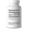 Supplement facts label on the back of the bottle for Cooper Complete Magnesium Glycinate Supplement